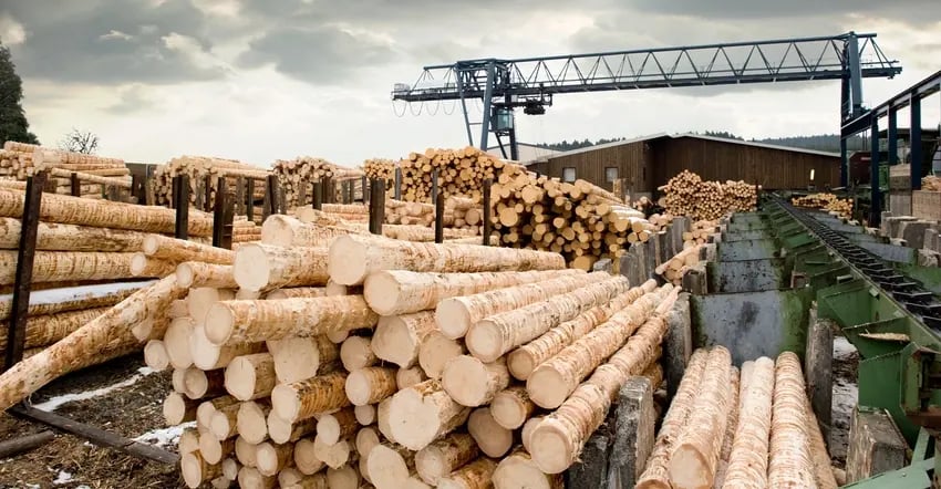 lumber yard