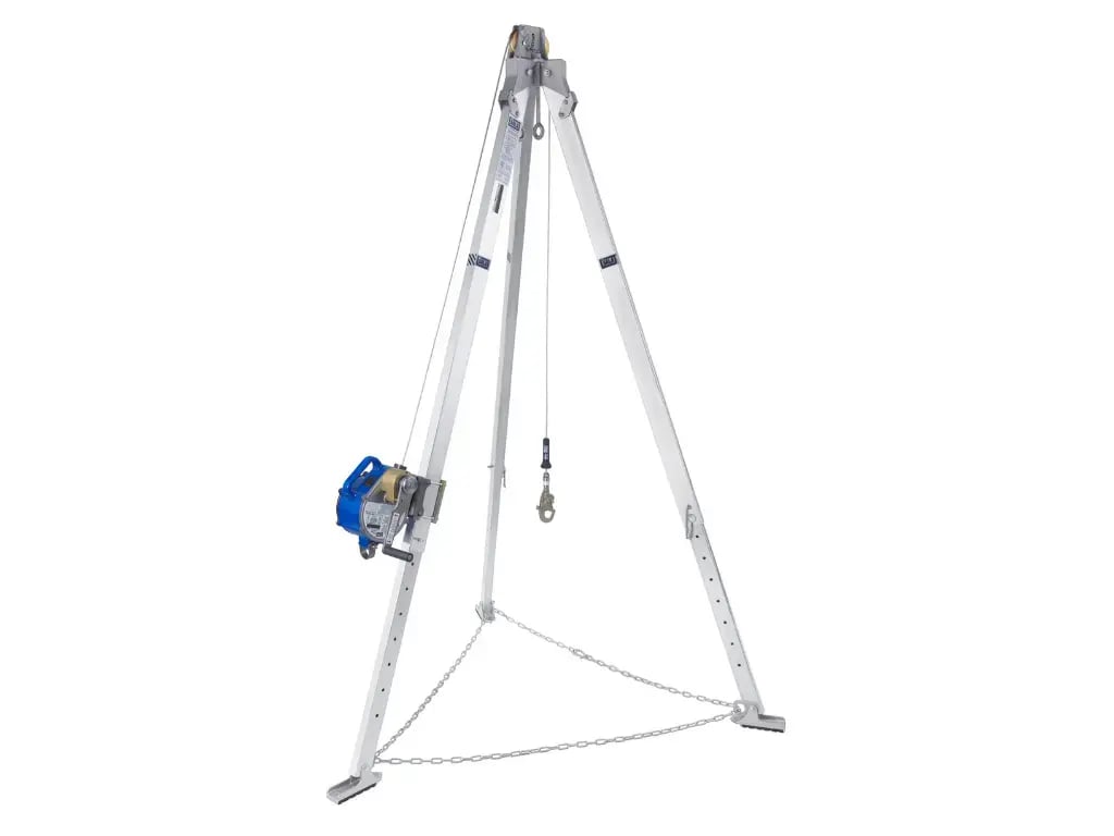 3MTM DBI-SALA® Confined Space Aluminum Tripod with 3-Way SRL