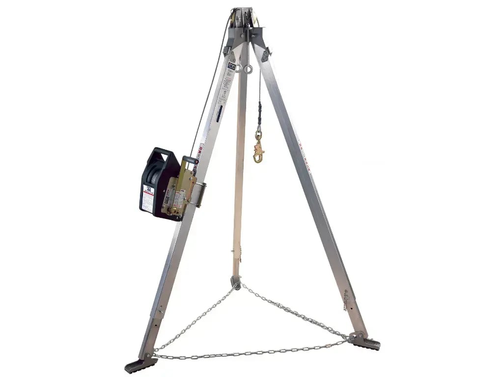 3MTM DBI-SALA® Confined Space Aluminum Tripod with Winch