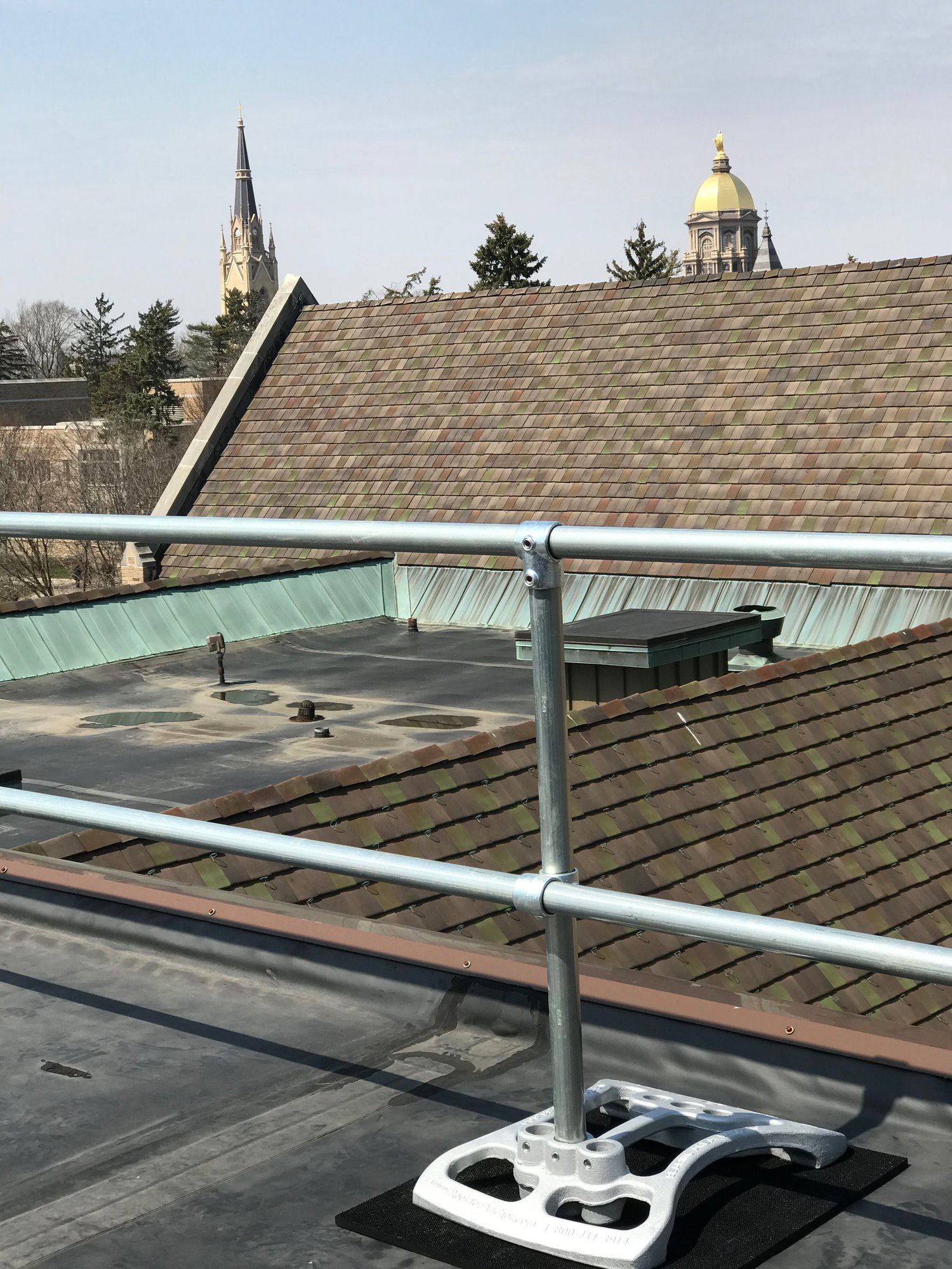 Notre Dame guardrail