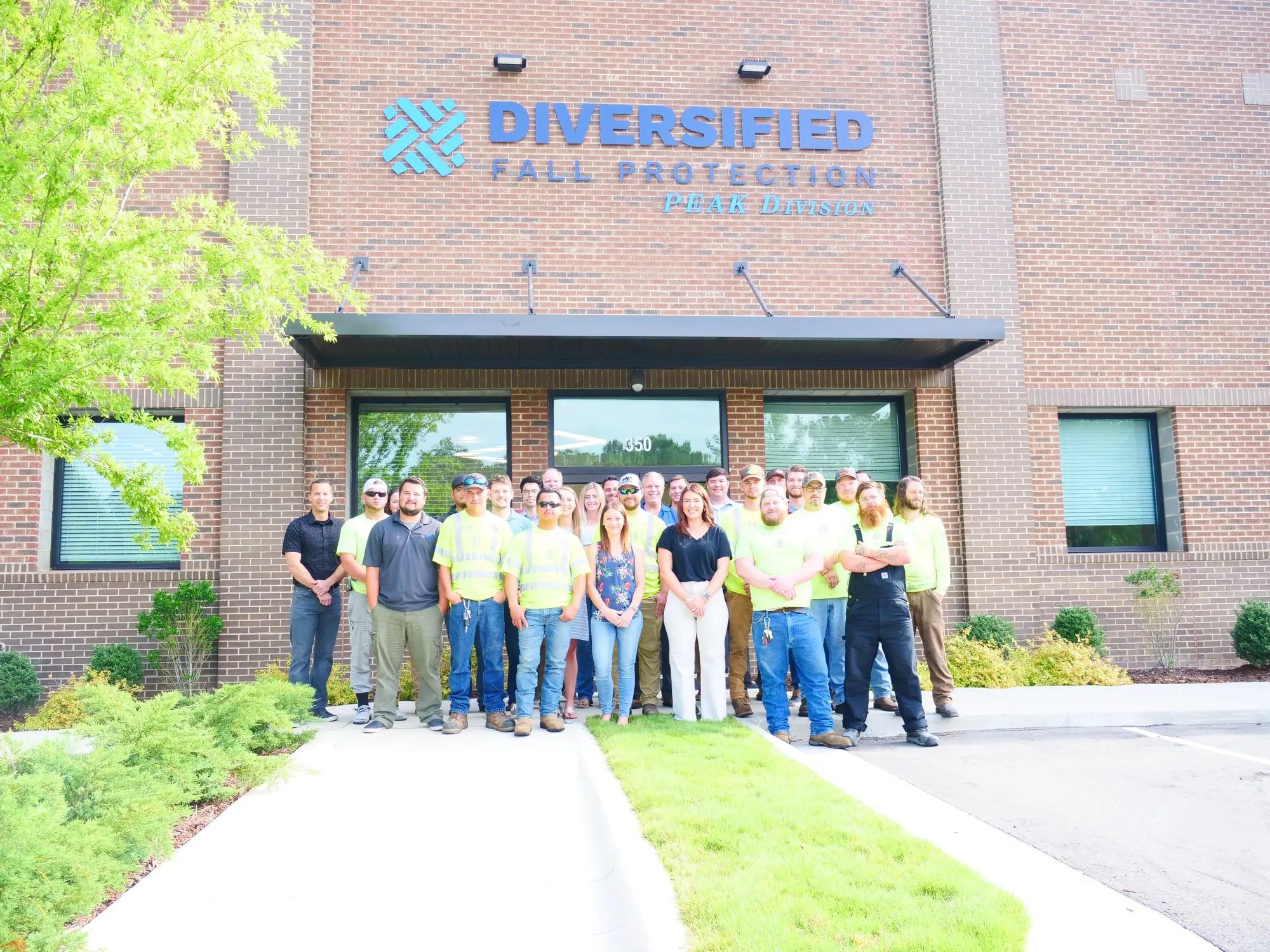diversified fall protection north carolina employees