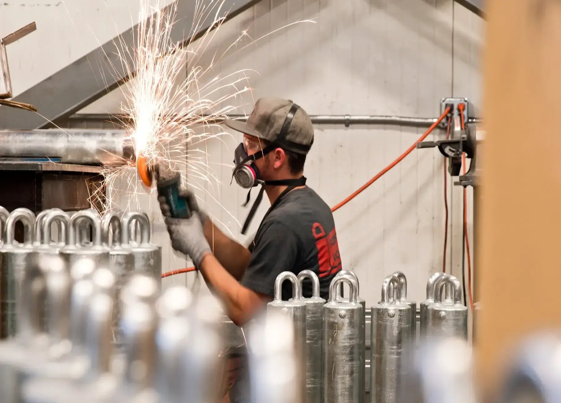In-house anchor fabrication