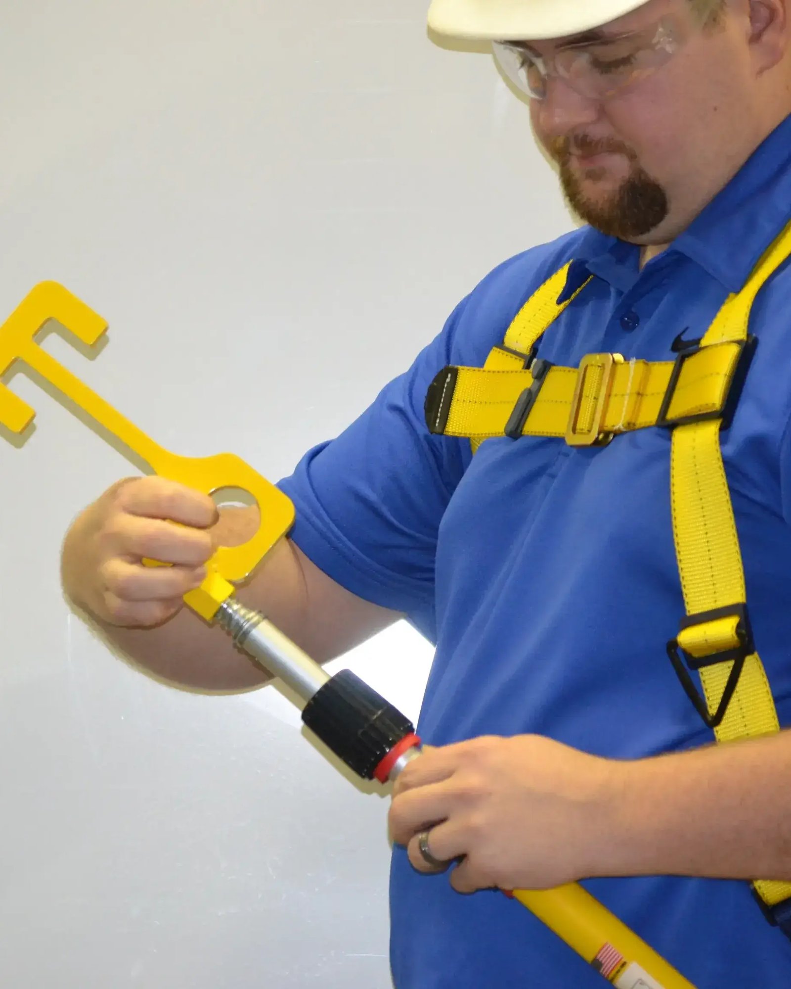 Portable Truss Anchor Installation