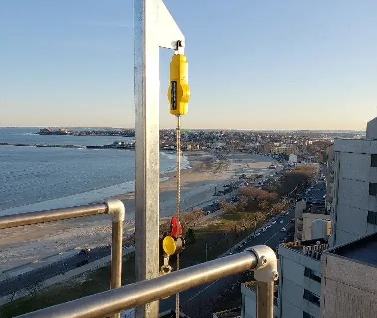 ladder fall protection lifeline