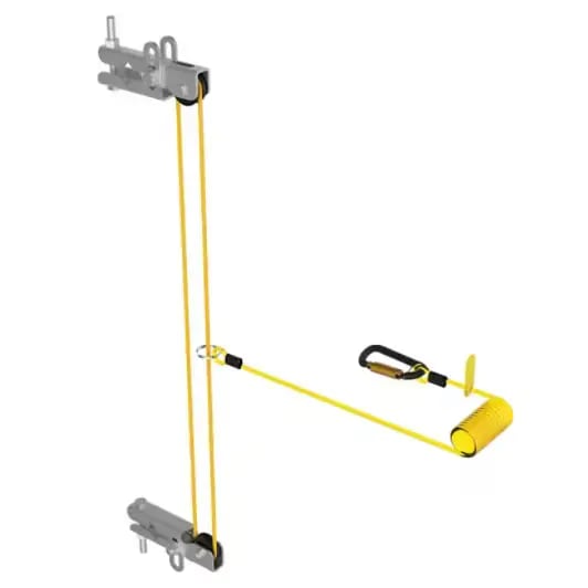 3M DBI-SALA Fixed Ladder Self-Retracting Lifeline Anchor Tagline
