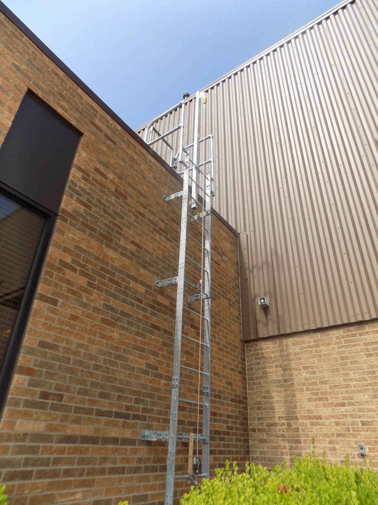 Fixed Ladder Rooftop Access