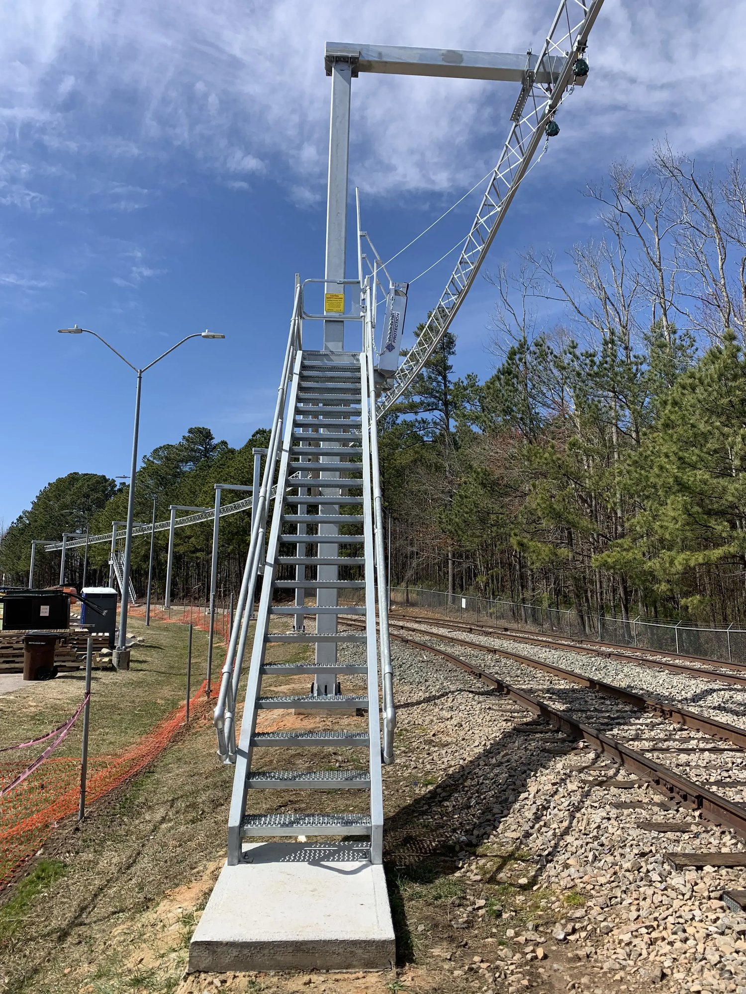 Gangway and Truss fall protection system