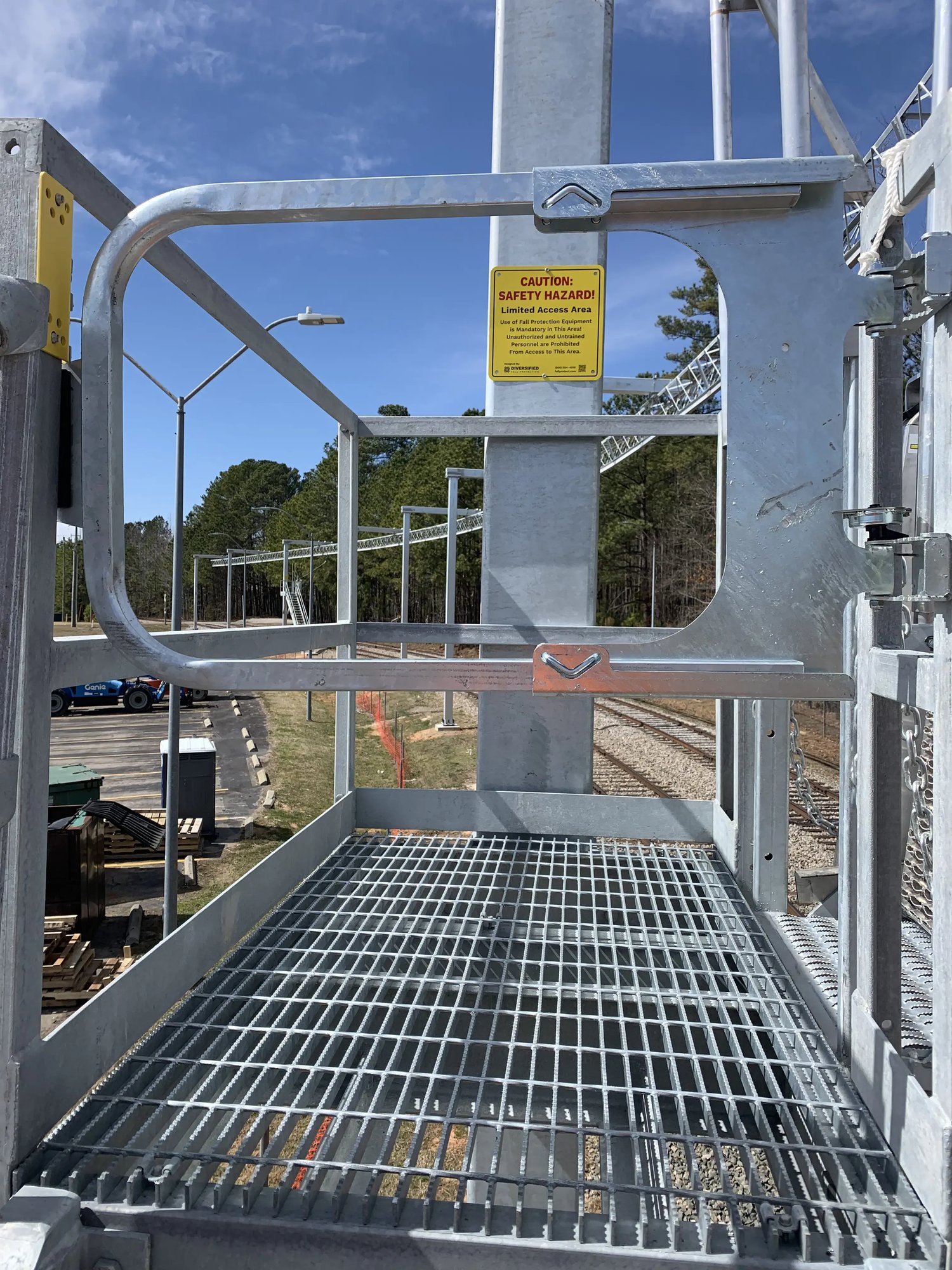 Gangway and Truss fall protection system