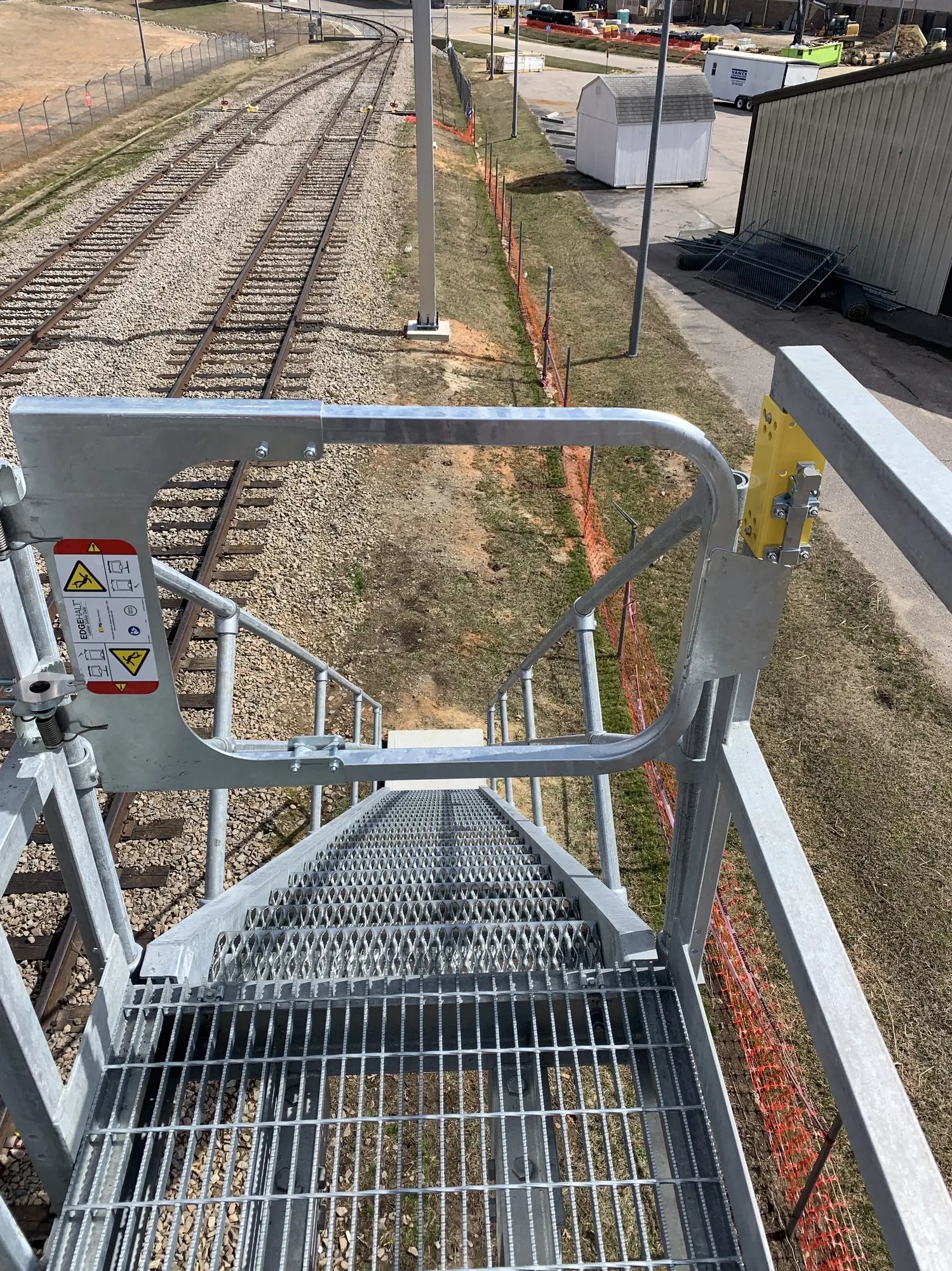 Gangway and Truss fall protection system