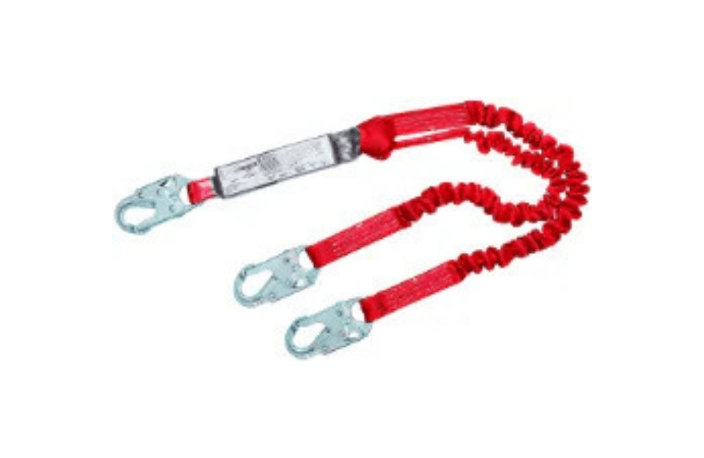 3MTM Protecta® 100  Tie-Off Stretch Web Shock-Absorbing Lanyard, 6 ft