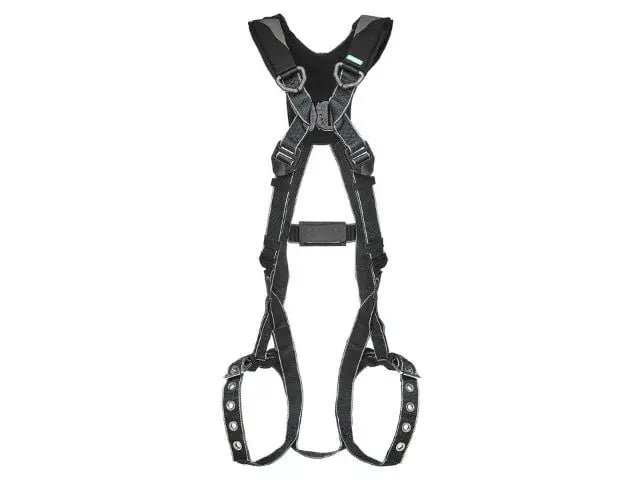 V-FIT Arc-Rated Harness, back D-ring, tongue-buckle leg straps
