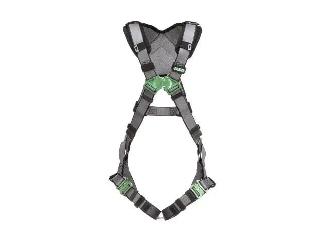 V-FIT Harness, back D-ring, quick-connect leg straps, shoulder pad