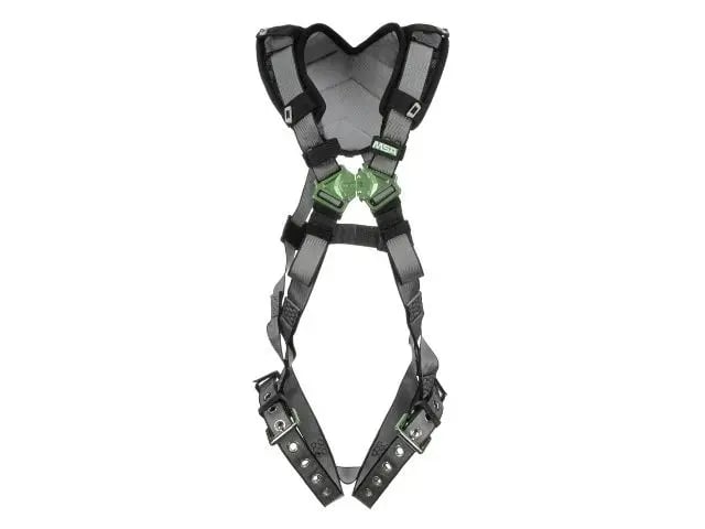 V-FIT Harness, back D-ring, tongue-buckle leg straps, shoulder pad