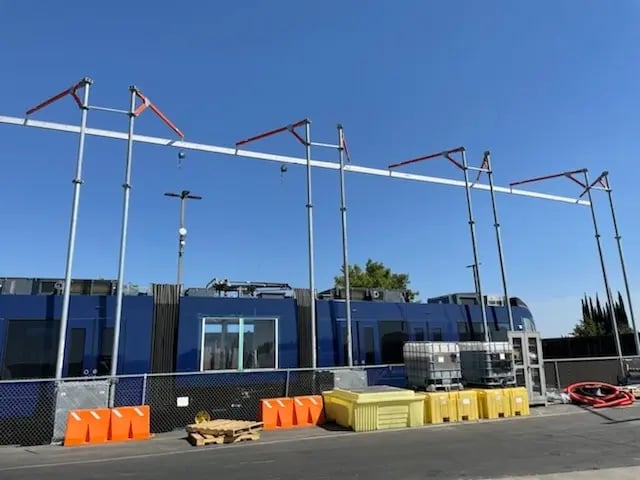 cube portable fall protection system