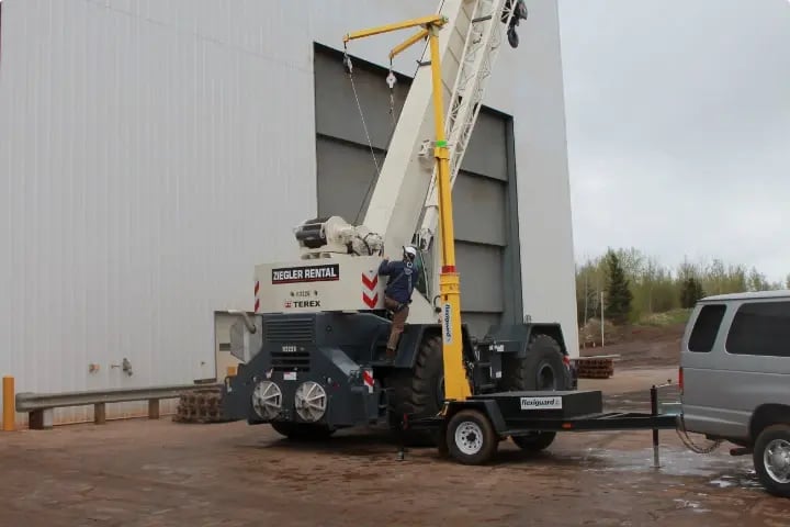 hitch mounted anchor system