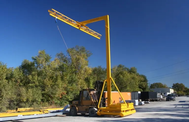 portable fall protection systems