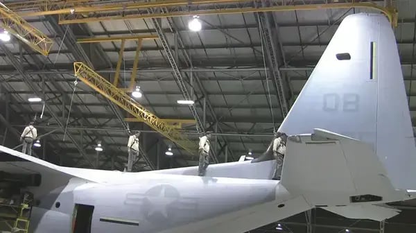 Airhangar fall protection