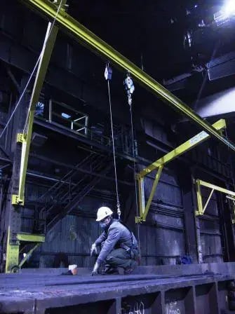 articulating jib