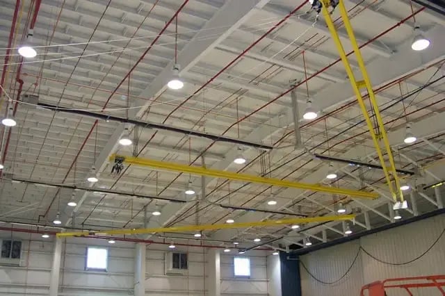 trolley beam fall arrest system
