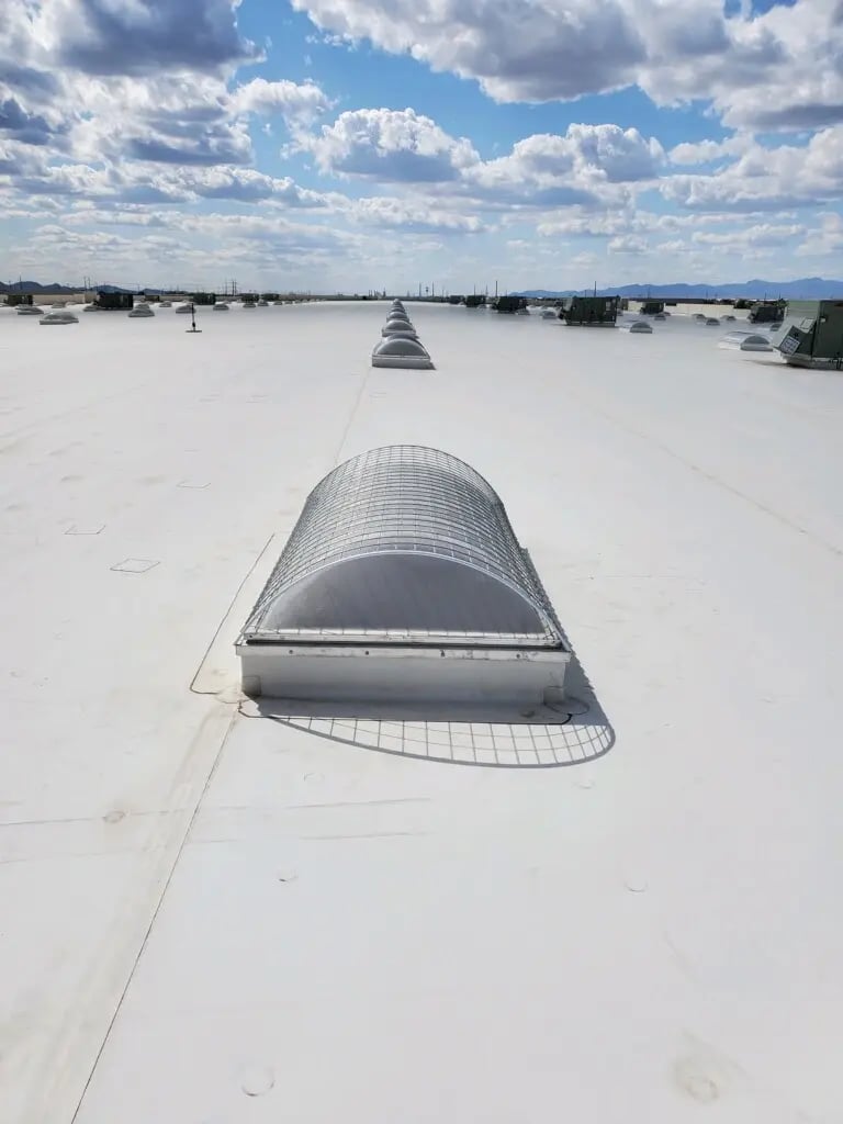 Skylight Screens on roof
