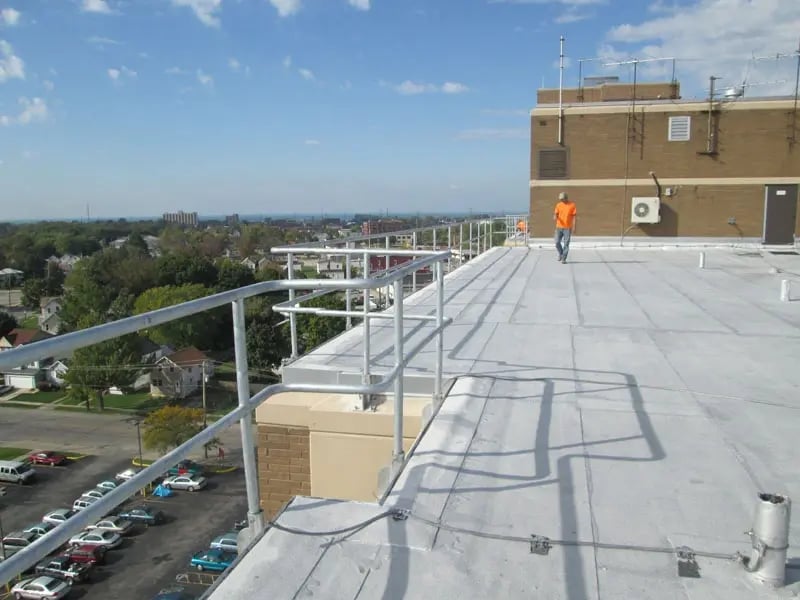 Wall Mounted Guardrail