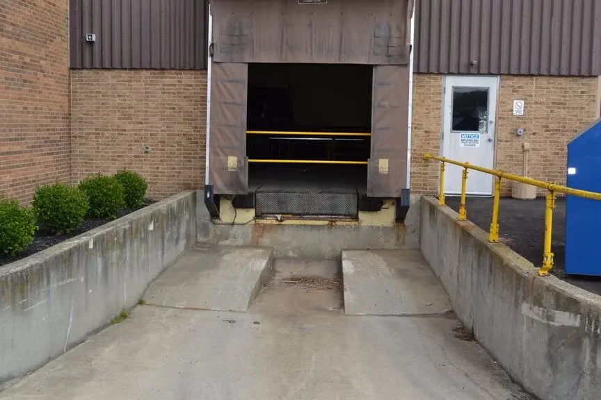  truck loading dock safety gate