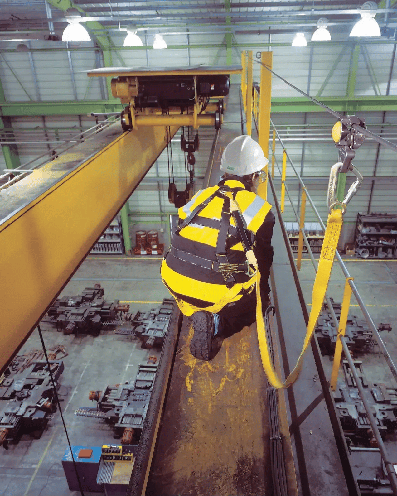 Horizontal Lifeline Crane Rail system