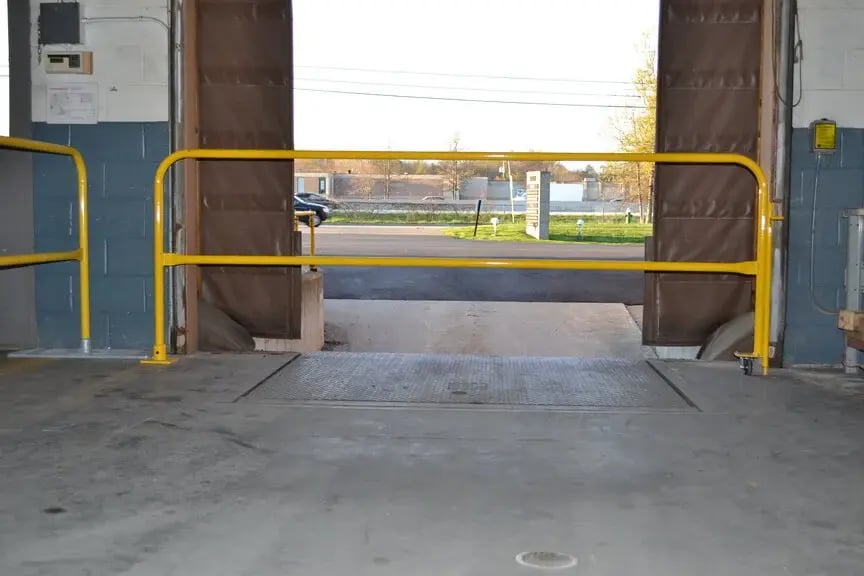 loading dock safety gate