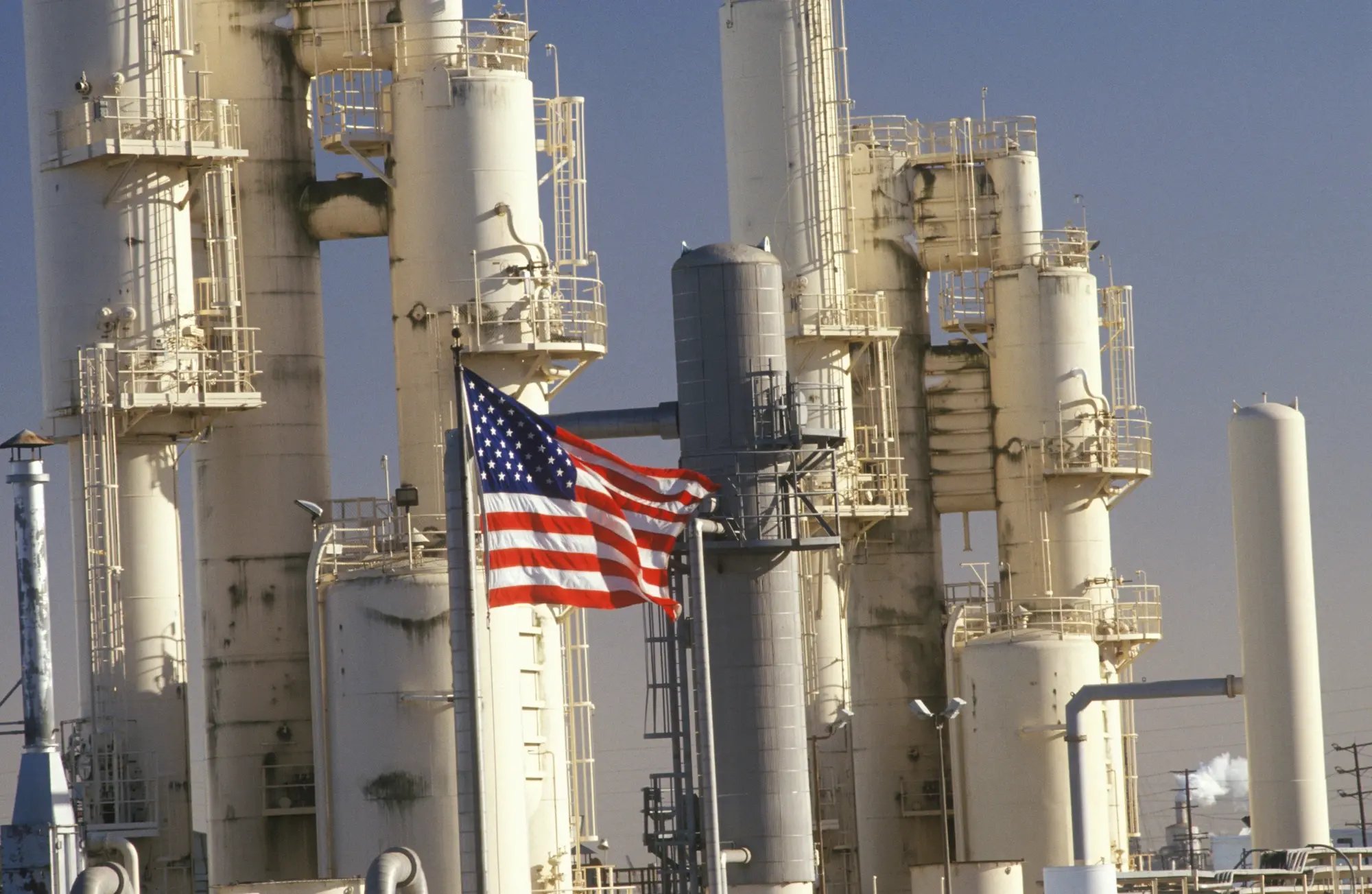 U.S. Refinery stock image