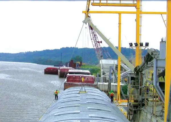 barge fall protection