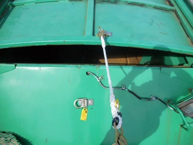 landfill management fall protection
