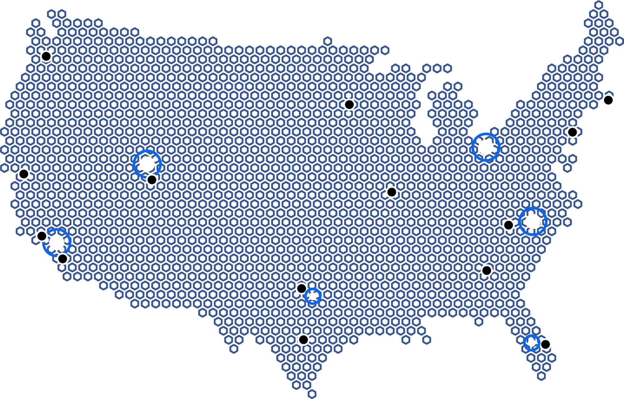 Diversified Fall Protection locations map