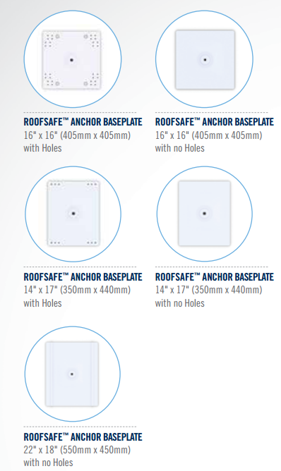 RoofSafe Anchor Baseplates