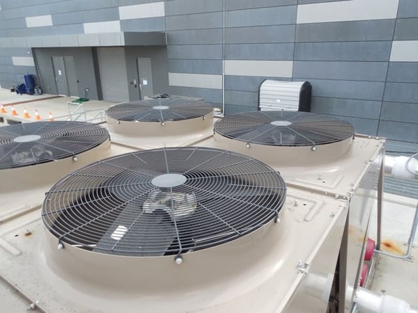 top of HVAC unit