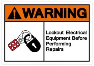 lockout label example