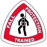 fall protection trained graphic