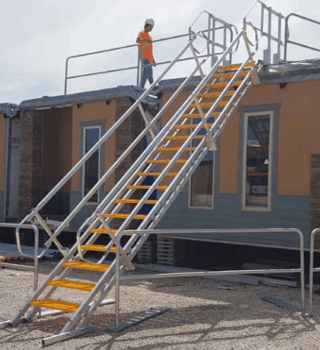 freestanding Para-Step stair system