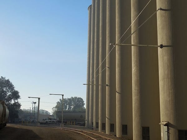 customized railcar horizontal lifeline system