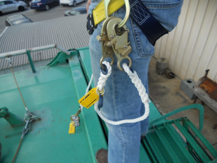 Single Point Anchors For Fall Arrest, Fall Restraint, and Work