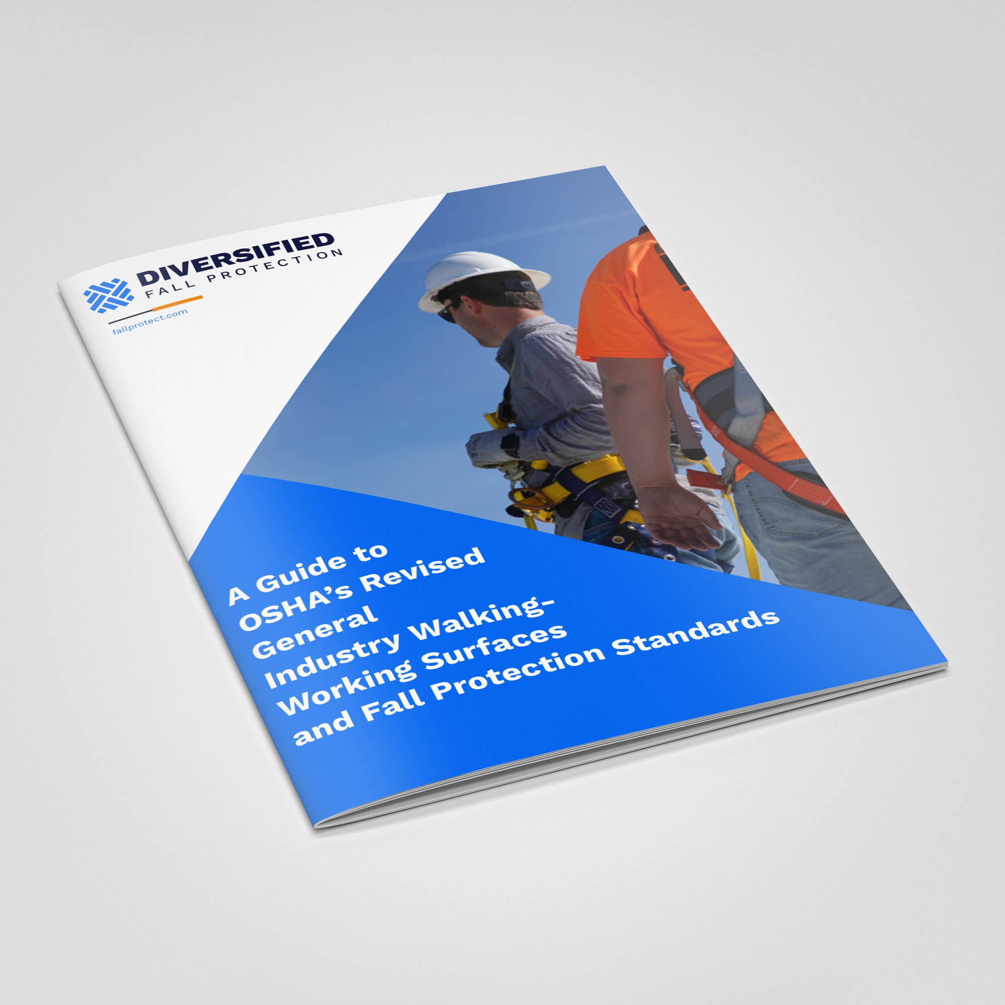 OSHA Fall Protection Standards guide cover-mockup