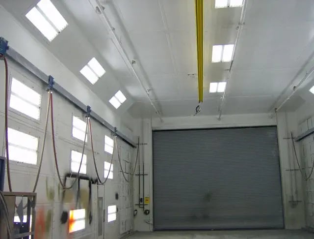 paint and blast booth