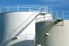 silos and towers