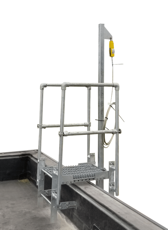 Rooftop Ladder OSHA Compliant Ladder Diversified Fall Protection