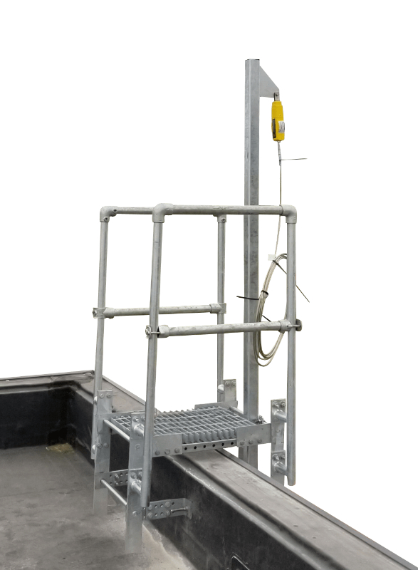 Rooftop Ladder OSHA Compliant Ladder Diversified Fall Protection